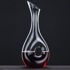 mamure Modern Stylish Wine Decanter – Elegant Crystal Carafe for Red & White Wine Aeration
