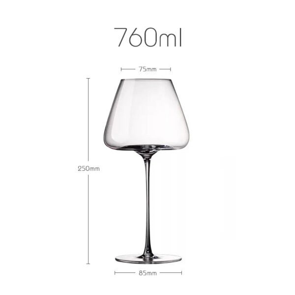 mamure Ultra-Thin Flat Bottom Wine Glasses – Modern Crystal Stemware for Red & White Wine - Image 12
