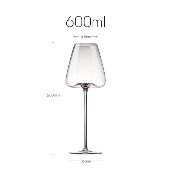 mamure Ultra-Thin Flat Bottom Wine Glasses – Modern Crystal Stemware for Red & White Wine - Image 13