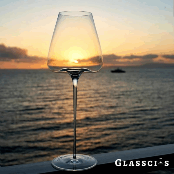 mamure Ultra-Thin Flat Bottom Wine Glasses – Modern Crystal Stemware for Red & White Wine - Image 7