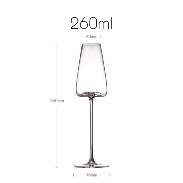 mamure Ultra-Thin Flat Bottom Wine Glasses – Modern Crystal Stemware for Red & White Wine - Image 14