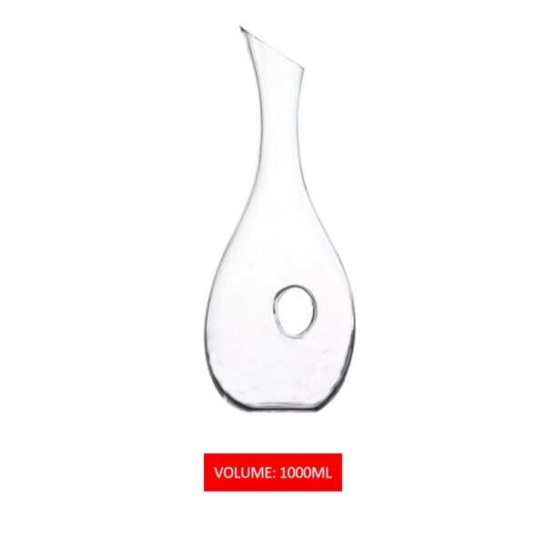 mamure Modern Stylish Wine Decanter – Elegant Crystal Carafe for Red & White Wine Aeration - Image 5