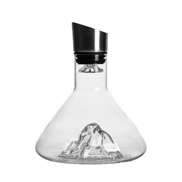 mamure Conical Waterfall Wine Decanter – Scientific Style Glass Carafe for Red & White Wine - Image 8