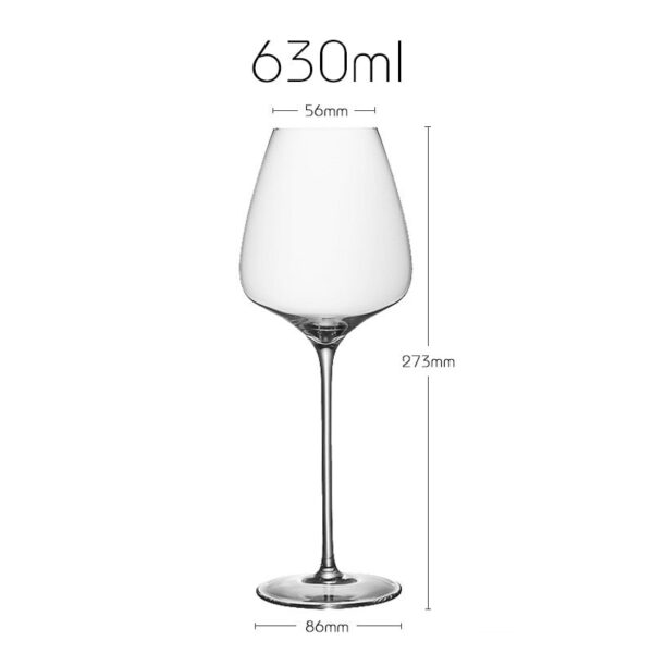 mamure Elegant Ultra-Thin Crystal Wine Glass Set – Delicate & Lightweight Stemware for Red & White Wine - Image 7