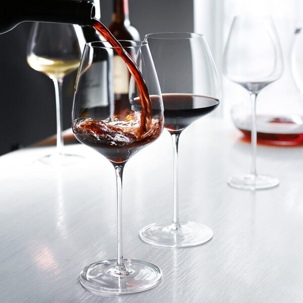 mamure Elegant Ultra-Thin Crystal Wine Glass Set – Delicate & Lightweight Stemware for Red & White Wine - Image 5