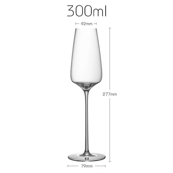 mamure Elegant Ultra-Thin Crystal Wine Glass Set – Delicate & Lightweight Stemware for Red & White Wine - Image 6