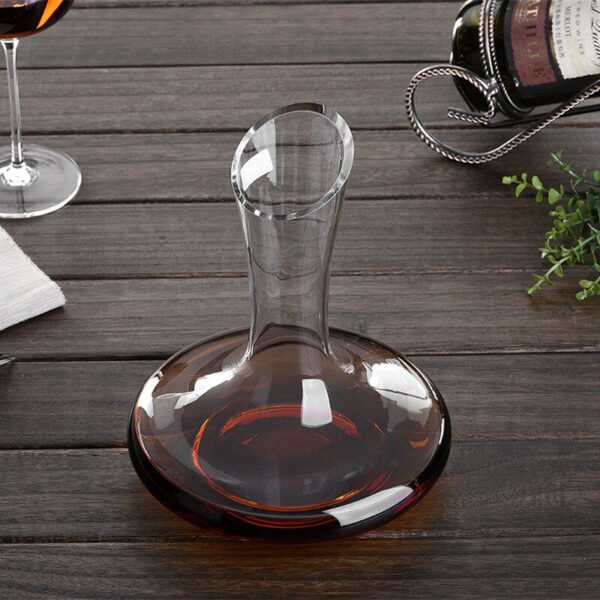 mamure Classic Crystal Wine Decanter – Elegant Glass Carafe for Red & White Wine Serving - Image 10